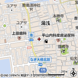 和歌山県有田郡湯浅町湯浅116周辺の地図