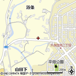 山口県下松市山田浴条266-1周辺の地図