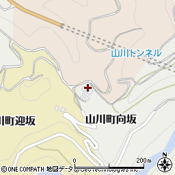 徳島県吉野川市山川町向坂1周辺の地図