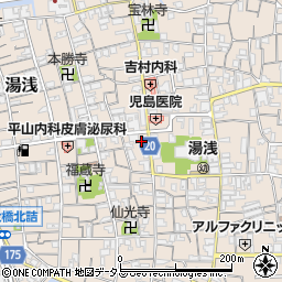 和歌山県有田郡湯浅町湯浅624周辺の地図