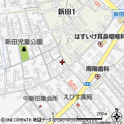 山口県防府市新田632周辺の地図