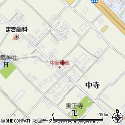 愛媛県今治市中寺159周辺の地図