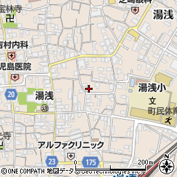 和歌山県有田郡湯浅町湯浅975-1周辺の地図