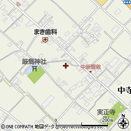 愛媛県今治市中寺334周辺の地図