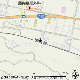 徳島県三好郡東みよし町中庄2547-1周辺の地図
