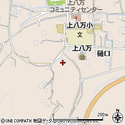 徳島県徳島市上八万町樋口143周辺の地図