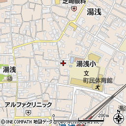 和歌山県有田郡湯浅町湯浅1573-3周辺の地図