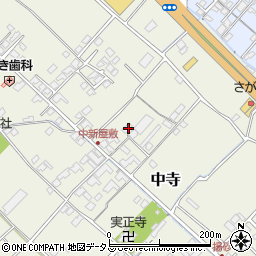 愛媛県今治市中寺170周辺の地図