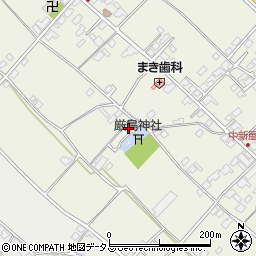 愛媛県今治市中寺390周辺の地図