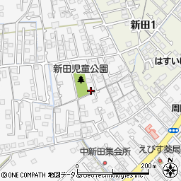 山口県防府市新田520-11周辺の地図