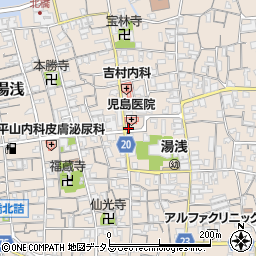 和歌山県有田郡湯浅町湯浅685周辺の地図