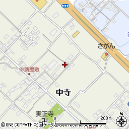愛媛県今治市中寺172周辺の地図