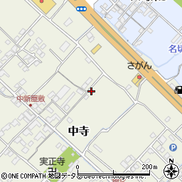 愛媛県今治市中寺180周辺の地図