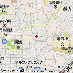 和歌山県有田郡湯浅町湯浅973周辺の地図