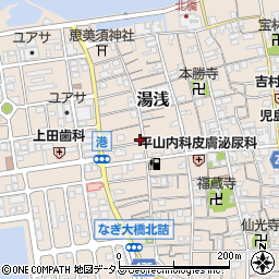 和歌山県有田郡湯浅町湯浅106周辺の地図
