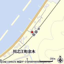 愛媛県四国中央市川之江町余木794周辺の地図