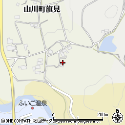 徳島県吉野川市山川町旗見183周辺の地図