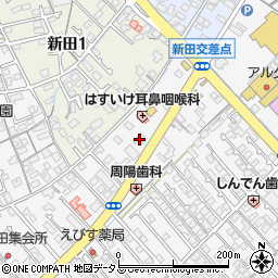 カフェレストランセブン周辺の地図