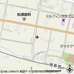 徳島県三好郡東みよし町中庄1327-3周辺の地図