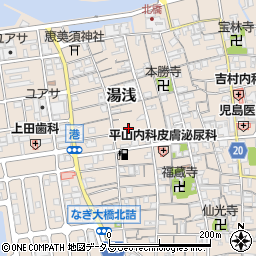 和歌山県有田郡湯浅町湯浅251周辺の地図