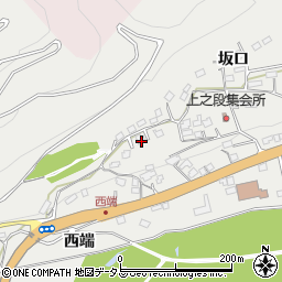 徳島県三好市池田町州津西端周辺の地図