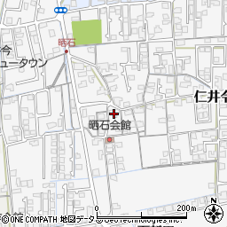 山口県防府市仁井令晒石820-1周辺の地図