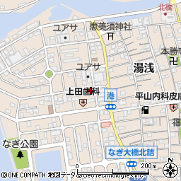 和歌山県有田郡湯浅町湯浅2828周辺の地図