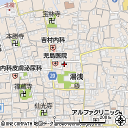 和歌山県有田郡湯浅町湯浅778周辺の地図