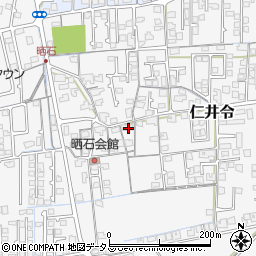 山口県防府市仁井令晒石830周辺の地図