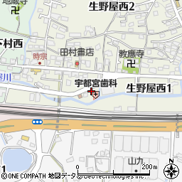 有限会社藤井石材　展示場周辺の地図