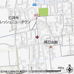 山口県防府市仁井令晒石938周辺の地図