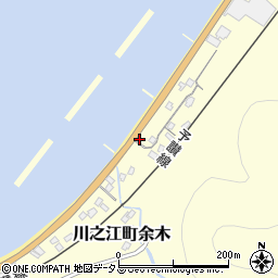 愛媛県四国中央市川之江町余木800周辺の地図