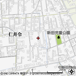 山口県防府市新田528周辺の地図