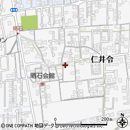 山口県防府市仁井令晒石831周辺の地図