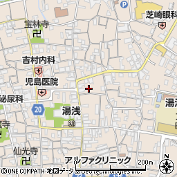 和歌山県有田郡湯浅町湯浅866-1周辺の地図