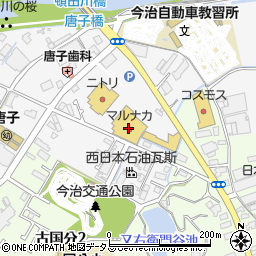 マルナカ今治桜井店周辺の地図
