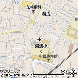 和歌山県有田郡湯浅町湯浅1576-6周辺の地図