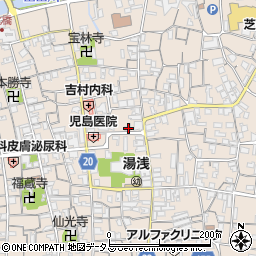 和歌山県有田郡湯浅町湯浅765周辺の地図