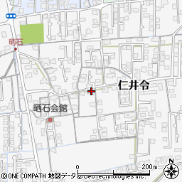 山口県防府市仁井令晒石838周辺の地図