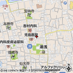 和歌山県有田郡湯浅町湯浅762周辺の地図