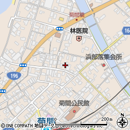 伊予銀行菊間支店周辺の地図