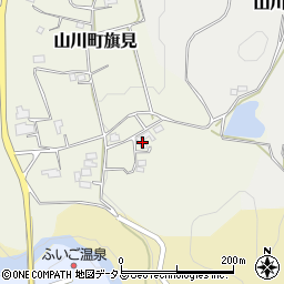 徳島県吉野川市山川町旗見181周辺の地図