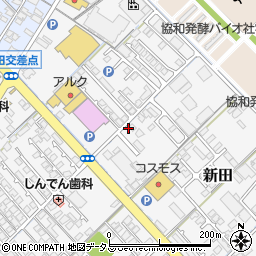 山口県防府市新田172周辺の地図