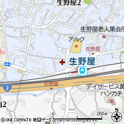 セブンイレブン下松生野屋店周辺の地図