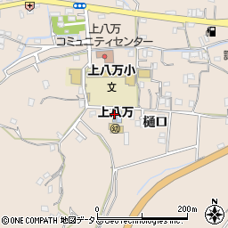 徳島県徳島市上八万町樋口151周辺の地図