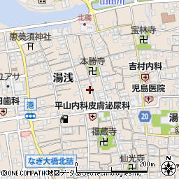 和歌山県有田郡湯浅町湯浅395周辺の地図