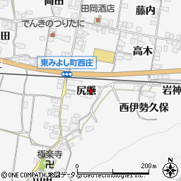 加茂代行社周辺の地図