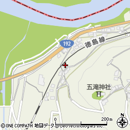 徳島県三好郡東みよし町中庄1511-1周辺の地図