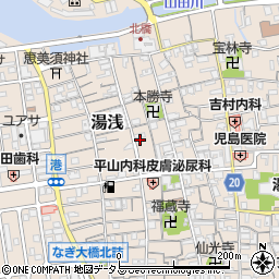 和歌山県有田郡湯浅町湯浅396周辺の地図