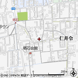 山口県防府市仁井令晒石774周辺の地図